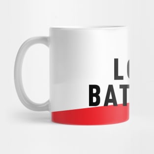 Low Battery Mug